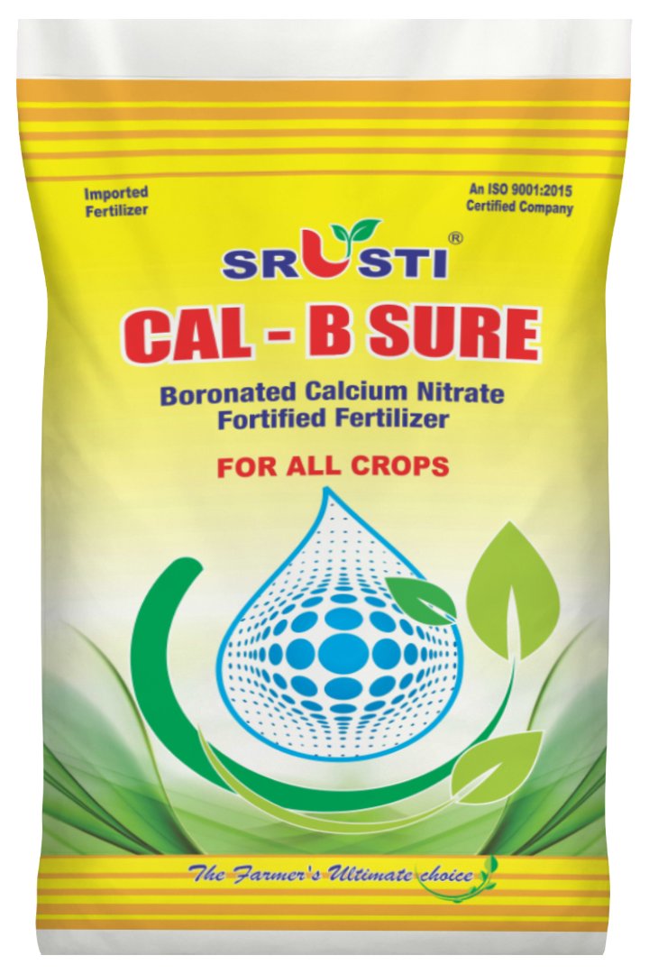Cal - B Sure (Boronated Calcium Nitrate – N-14.5%, Ca-17.0%, B-0.2-0.3)